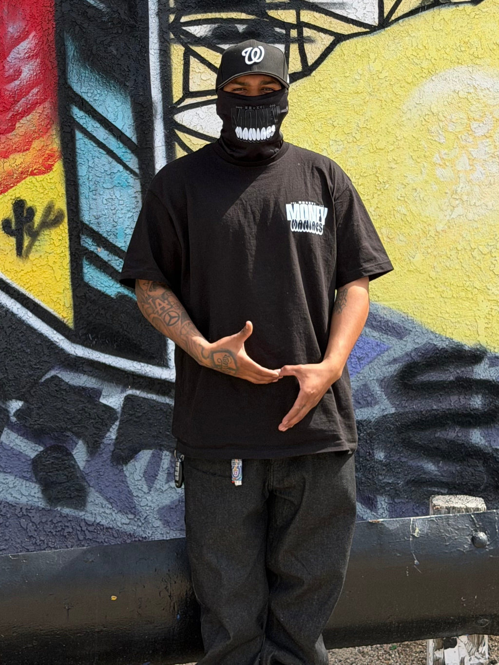 Black Money Maniac T-shirt